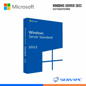WINDOWS SERVER 2022 STANDARD RETAIL 16 PN: DG7GMGF0D5RK MULTILENGUAJE + 5 CAL