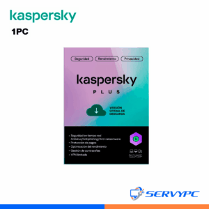 ANTIVIRUS KASPERSKY PLUS 01 PC