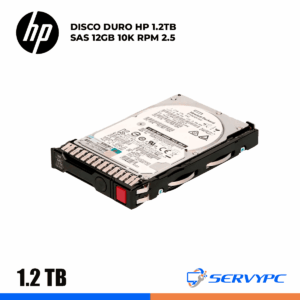 DISCO DURO HP 1.2TB SAS 12GB 10K RPM 2.5