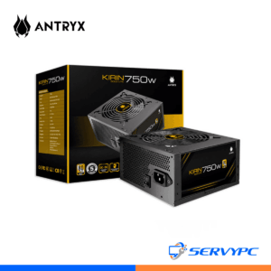 FUENTE DE PODER ANTRYX 750W KIRIN 80PLUS GOLD LITE (GPW750S) No modular